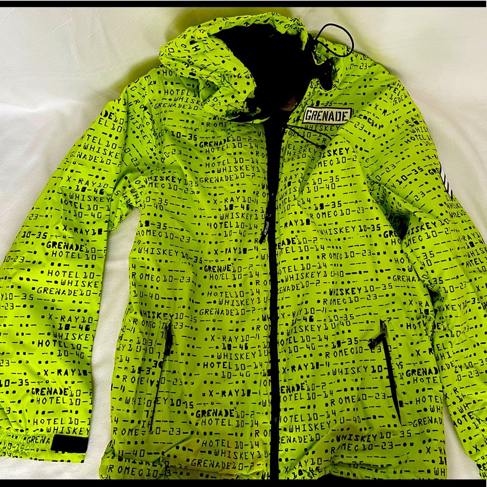 Grenade Snowboard Ski jacket Sz Large Mens